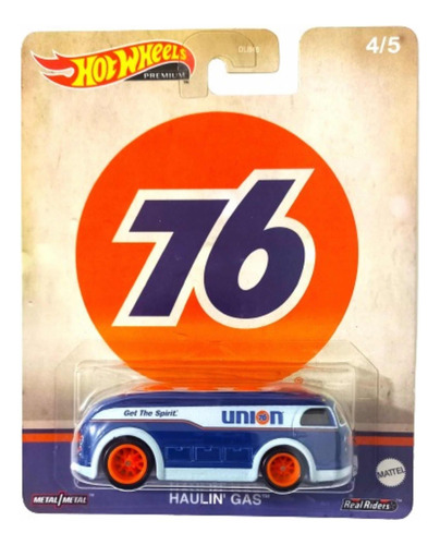 Hot Wheels Premium Haulin Gas Color Azul