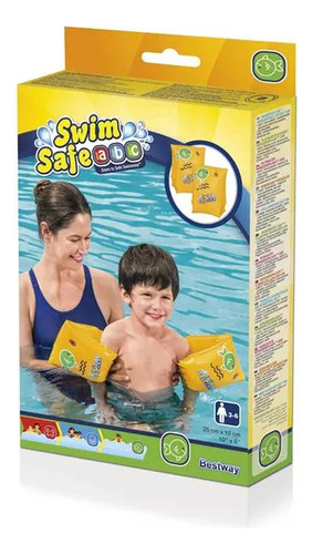 Bracitos Salvavidas Inflable Splash 25x15cm Bestway 32033