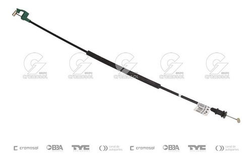 Comando De Pta Varilla Cable Manija Ford Fiesta 96/02 5 Ptas