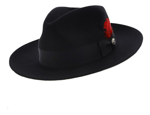 Stetson Sombrero Fedora Fieltro Lana Suave Aplastable Gurnee