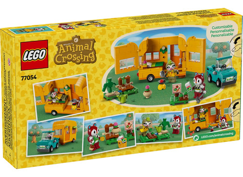 Kit Lego Animal Crossing Caravana Gandulio Y 77054