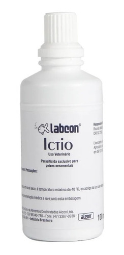 Alcon Labcon Ictio 100ml Medicamento Parasiticida