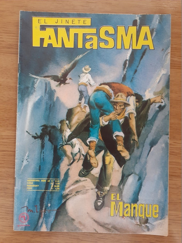 Cómic El Jinete Fantasma Año 6 Número 219 Editora Nacional Quimantú 1971