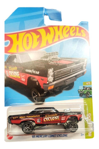 65 Mercury Comet Cyclone, Hot Wheels Mattel Bestoys