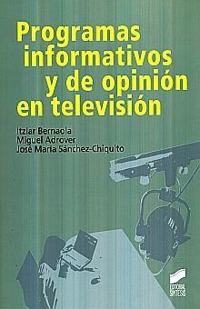 Libro Programas Informativos Y De Opinion En Televi Original