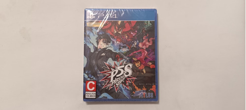 Persona 5 Strikers P5s Ps4 Original Fisico 