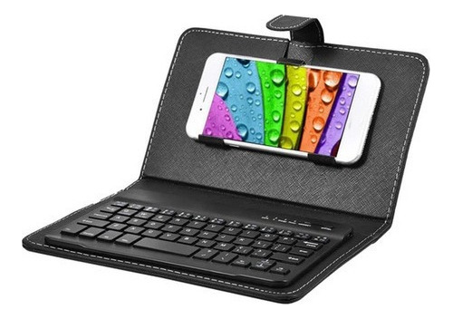 Portable Bluetooth Mini Keyboard Case For iPhone Android