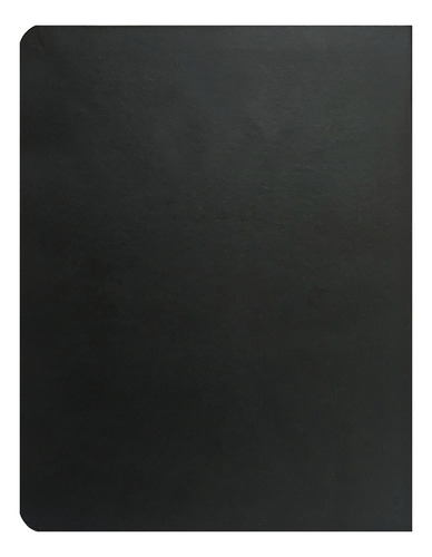 Bíblia NIV PU Bicolor de Impressão Grande da CPP Editora em Português Azul-escuro/Preto 2023