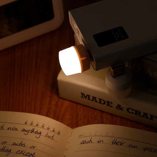 Lámpara Nocturna Mini Led Usb 1a 5v, 50 Unidades