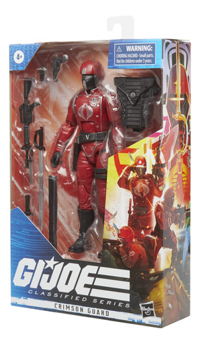Figura De Acción G.i. Joe Classified Series Crimson Guard De