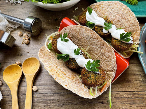 Imagen 5 de 6 de Molde De Acero Inoxidable Para Falafel