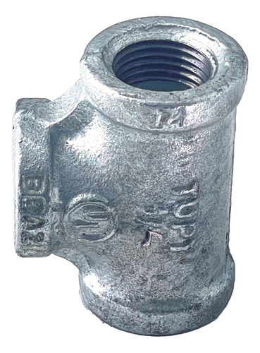 Tee Tupy Galvanizado 1/4 Npt 150 Média Pressão