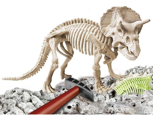 Imagen 2 de 3 de Juego De Ingenio Arqueojugando Triceratops Clementoni Ft782