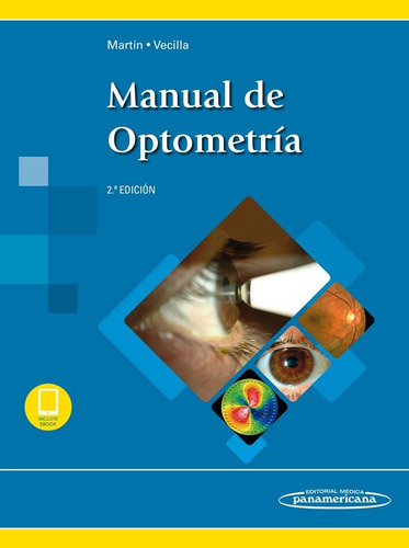 Imagen 1 de 2 de Manual De Optometría 2a 2018 Martín Con Envio