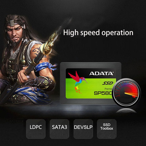 Unidade Sólida Adata, Disco Rígido Sata Iii Ssd De 120gb De