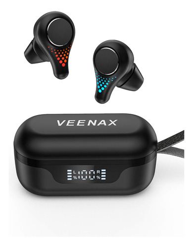 Veenax T8 True Auriculares Inalámbricos, Bluetooth Control.