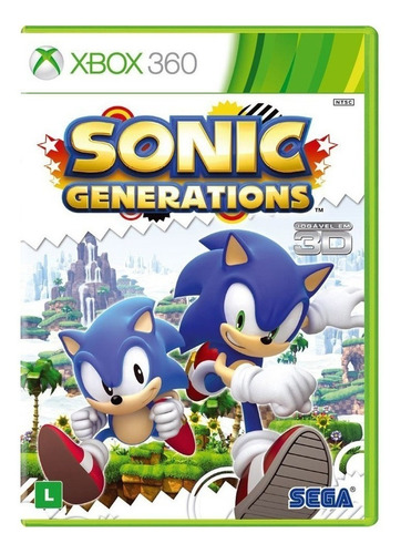 Juego Xbox 360 Sonic Generations - Fisico
