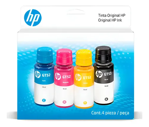 Tinta Gt53 Gt52 Hp Original Ink Tank 416 Smart Tank 517 4cor Kit 4 ...