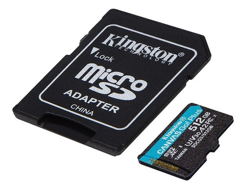 Memoria Kingston Micro Sdxc Canvas Go Plus 512gb Uhs-i U3 V3