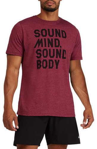 Playera Asics Sound Mind Para Hombre 100% Nueva Y Original