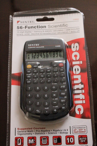 Calculadora Cientifica 56 Funciones Sentry