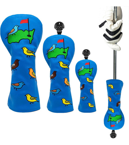 Golf Club Covers | Green Birdie Design Golf Club Headcovers