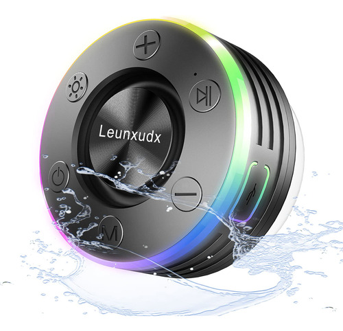 Altavoz De Ducha Bluetooth Leunxudx, Altavoz Bluetooth Imper