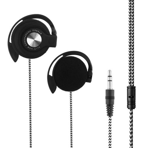Auriculares Deportivos Con Gancho De Oreja Con Cable Para Ju