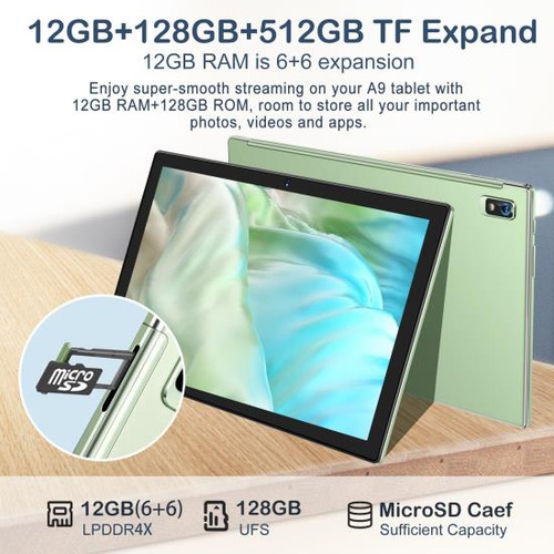 Oangcc Android 13 Tablet De 10 Pulgadas Con 12 Gb (6+6 Expan