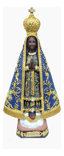 Imagem Nossa Senhora Aparecida 30 Cm - Resina