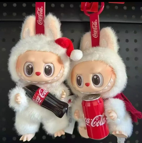 Peluche Labubu Coca Cola Importado Llavero Hermoso X1 Generi Sorpresa