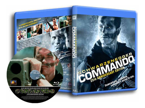 Commando - Comando - 1985 Versión Extendida  92 Min 1 Bluray