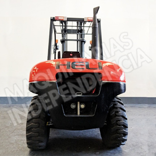 Imagen 3 de 11 de Autoelevador Todo Terreno Heli 3500 Kg Diesel Isuzu Cpcd35