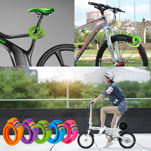 Cable De Bloqueo Idealux Para Bicicleta, 1,2 M, Cable Reajus