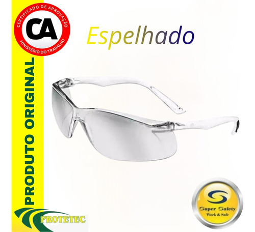 Óculos Epi Top Ss5 Supersafety Incolor In Out(espelhado)