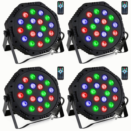 Mayorista De Reflector Led De 4 Canales 18x1 Rgb Rtmic Strob