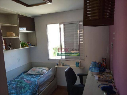Imagem 6 de 19 de Sobrado Com 3 Dormitórios À Venda, 102 M² Por R$ 774.000 - Taboão - São Bernardo Do Campo/sp - So2310