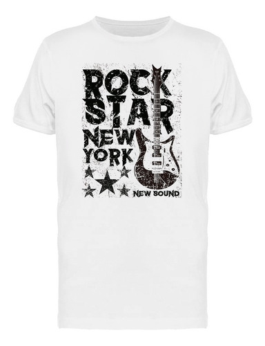 Playera Estilo Cartel Estrella De Rock Nueva York