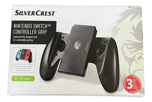 Empuñaduras Para Nintendo Switch - Negro, Silver Crest