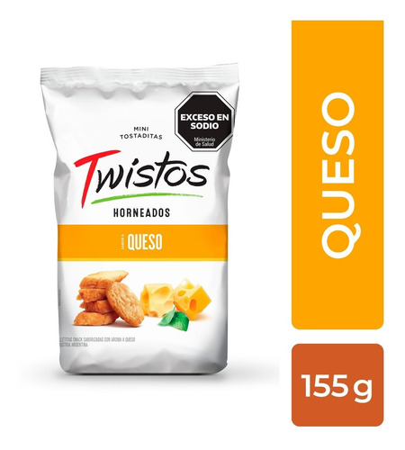 Minitostaditas Twistos Quesos X 155 Gr
