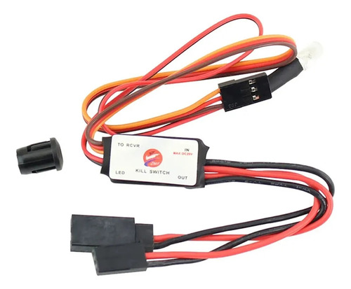 Chave Corta Ignição Cdi Opto Kill Switch Aeromodelo Dle Dla