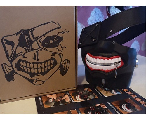 Máscara De Halloween Cosplay 3d Tokyo Ghoul Kaneki Ken