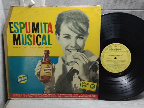 Luis Aguile Duo Dinamico Espumita Musical Quilmes Vinilo Lp