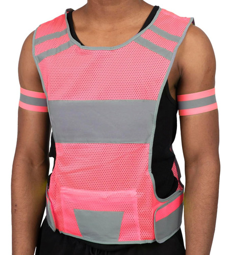 Reflective Running Vest For Women & Men,high Visibility Refl