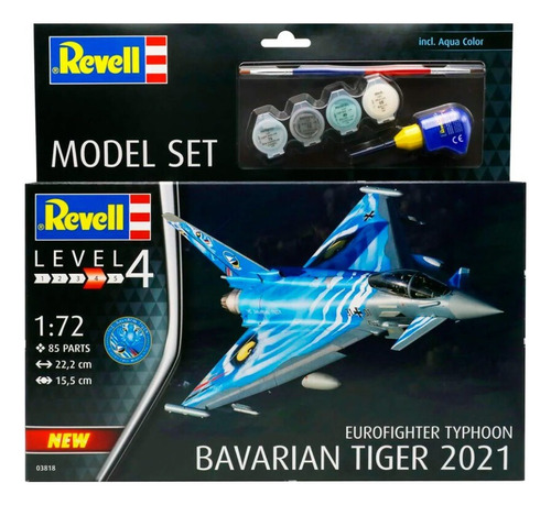 Kit Revell Model Set Bavarian Tiger 2021 1/72 Completo 63818