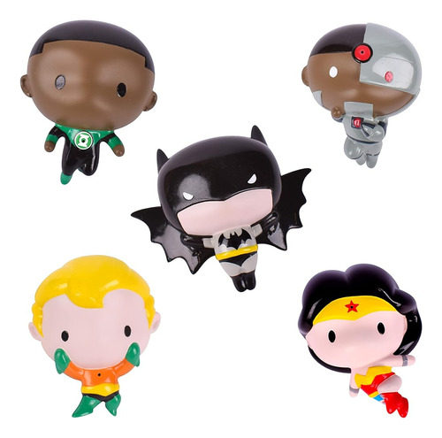 Dc Comics 5 Pack Superhero Bath Squirters | Bebé Y Niño Pequ