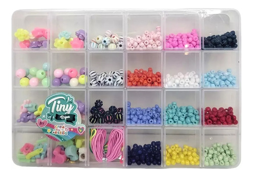 Pack X 2 Cajas Set Para Armar Bijou Pulseras Brazaletes Liso