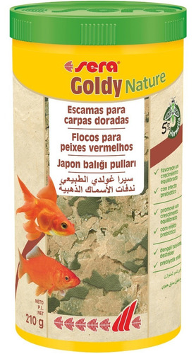 Alimento Peces, Sera Goldy, 1000 Ml (210 Gr) - Aquarift