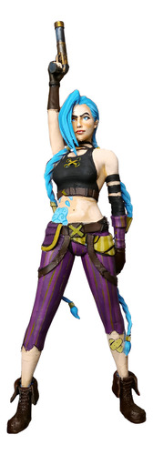 Figura Jinx 40cm - 3d (mak3d)