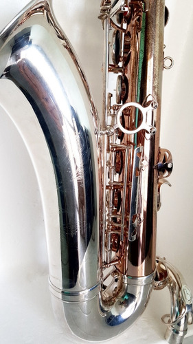 Imagem 7 de 8 de Sax Tenor Borgani Special Edition, Ouro Rose Com Prata